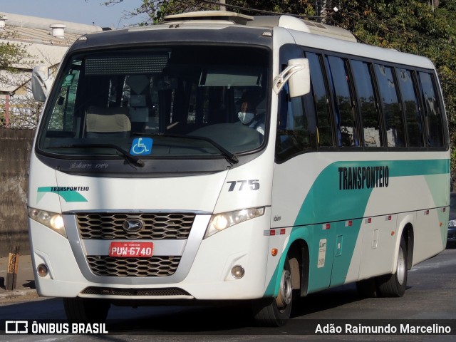 Transponteio Transportes e Serviços 775 na cidade de Contagem, Minas Gerais, Brasil, por Adão Raimundo Marcelino. ID da foto: 8103525.