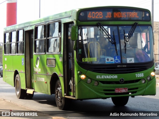 Autotrans > Turilessa 1088 na cidade de Contagem, Minas Gerais, Brasil, por Adão Raimundo Marcelino. ID da foto: 8103445.