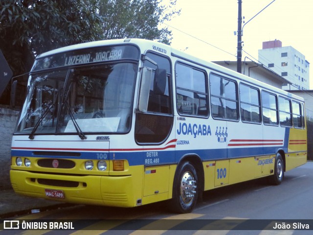 Empresa Joaçabense de Transportes Coletivos 100 na cidade de Luzerna, Santa Catarina, Brasil, por João Silva. ID da foto: 8101155.