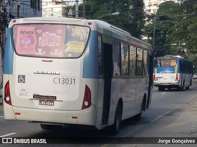 Transportes Barra C13031 na cidade de Rio de Janeiro, Rio de Janeiro, Brasil, por Jorge Gonçalves. Número da foto: #8104728.