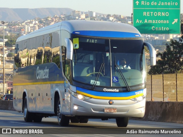 Viação Cometa 11217 na cidade de Belo Horizonte, Minas Gerais, Brasil, por Adão Raimundo Marcelino. Número da foto: #8106274.