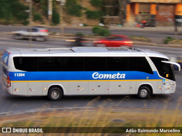 Viação Cometa 11204 na cidade de Belo Horizonte, Minas Gerais, Brasil, por Adão Raimundo Marcelino. ID da foto: 8106287.