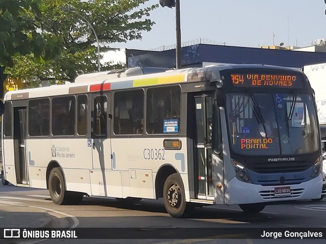 Transportes Futuro C30362 na cidade de Rio de Janeiro, Rio de Janeiro, Brasil, por Jorge Gonçalves. Número da foto: #8104712.