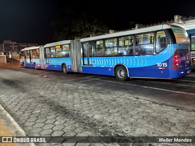 Metrobus 1015 na cidade de Trindade, Goiás, Brasil, por Weller Mendes . ID da foto: 8104519.