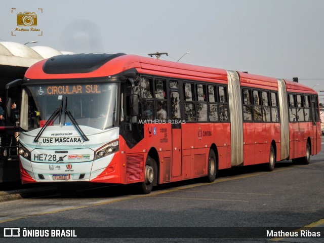 Auto Viação Redentor HE728 na cidade de Curitiba, Paraná, Brasil, por Matheus Ribas. Número da foto: #8108168.