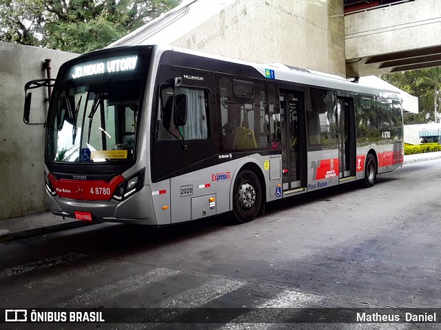 Express Transportes Urbanos Ltda 4 8780 na cidade de São Paulo, São Paulo, Brasil, por Matheus  Daniel. Número da foto: #8107435.