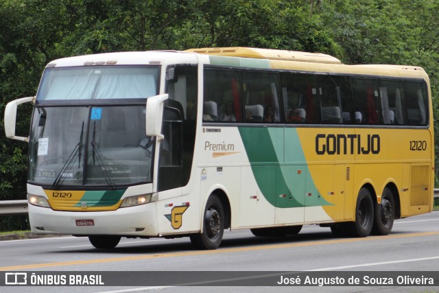 Empresa Gontijo de Transportes 12120 na cidade de Barra do Piraí, Rio de Janeiro, Brasil, por José Augusto de Souza Oliveira. Número da foto: #8108806.