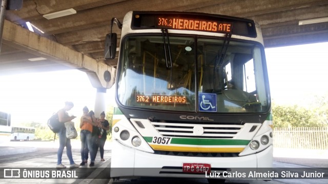 Sudeste Transportes Coletivos 3057 na cidade de Porto Alegre, Rio Grande do Sul, Brasil, por Luiz Carlos Almeida Silva Junior. ID da foto: 8106938.