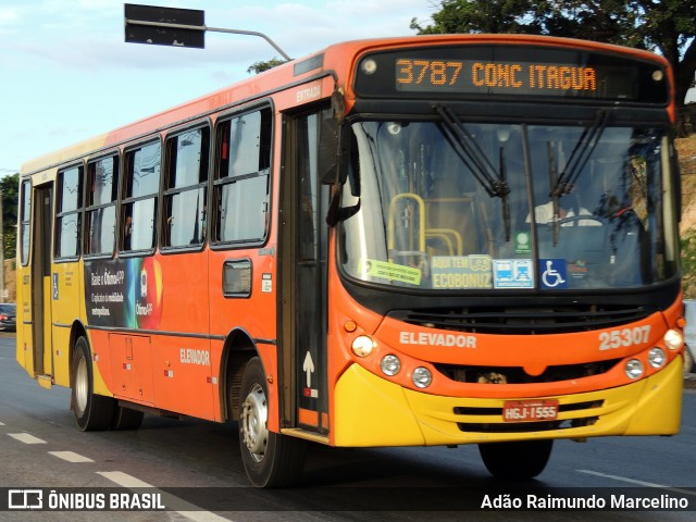Autotrans > Turilessa 25307 na cidade de Belo Horizonte, Minas Gerais, Brasil, por Adão Raimundo Marcelino. Número da foto: #8109731.