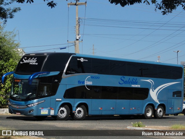 Expresso Satélite Norte 18020 na cidade de Teresina, Piauí, Brasil, por Ruan Silva Andrade. Número da foto: #8107152.