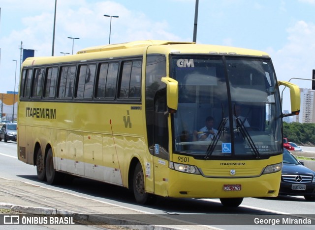 Viação Itapemirim 9501 na cidade de São Paulo, São Paulo, Brasil, por George Miranda. ID da foto: 8108314.