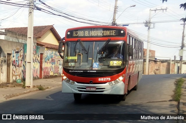 Viação Novo Retiro 88275 na cidade de Contagem, Minas Gerais, Brasil, por Matheus de Almeida. Número da foto: #8107408.