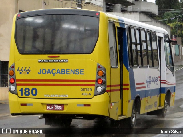 Empresa Joaçabense de Transportes Coletivos 180 na cidade de Luzerna, Santa Catarina, Brasil, por João Silva. ID da foto: 8108254.