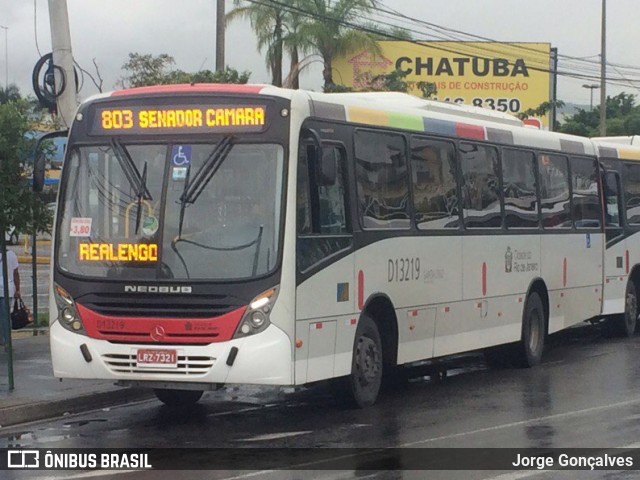 Transportes Barra D13219 na cidade de Rio de Janeiro, Rio de Janeiro, Brasil, por Jorge Gonçalves. Número da foto: #8107703.
