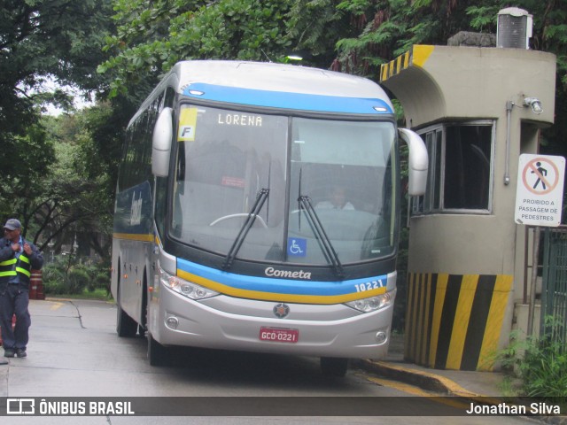 Viação Cometa 10221 na cidade de São Paulo, São Paulo, Brasil, por Jonathan Silva. Número da foto: #8107426.