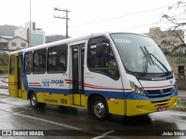 Empresa Joaçabense de Transportes Coletivos 180 na cidade de Luzerna, Santa Catarina, Brasil, por João Silva. ID da foto: 8108251.