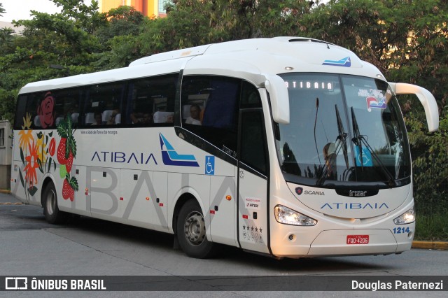 Viação Atibaia São Paulo 1214 na cidade de São Paulo, São Paulo, Brasil, por Douglas Paternezi. ID da foto: 8108289.