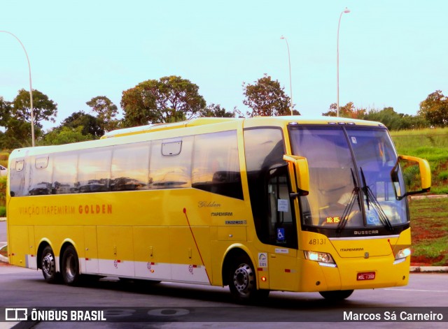 Viação Itapemirim 48131 na cidade de Brasília, Distrito Federal, Brasil, por Marcos Sá Carneiro. ID da foto: 8109392.