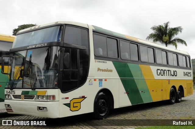Empresa Gontijo de Transportes 11425 na cidade de Juiz de Fora, Minas Gerais, Brasil, por Rafael H.. Número da foto: #8111174.