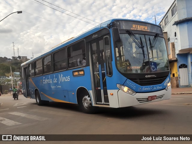 Estrela de Minas Viagens e Turismo 107000 na cidade de Jeceaba, Minas Gerais, Brasil, por José Luiz Soares Neto. ID da foto: 8111335.