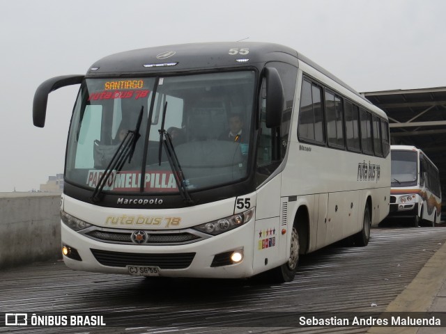 Ruta Bus 78 55 na cidade de Estación Central, Santiago, Metropolitana de Santiago, Chile, por Sebastian Andres Maluenda. Número da foto: #8111348.