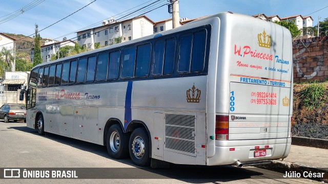 Princesa Turismo 1000 na cidade de Belo Horizonte, Minas Gerais, Brasil, por Júlio César. ID da foto: 8110831.