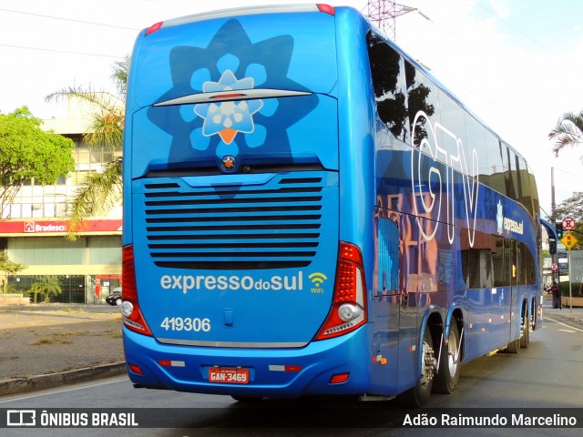 Expresso do Sul 419306 na cidade de Contagem, Minas Gerais, Brasil, por Adão Raimundo Marcelino. ID da foto: 8112000.