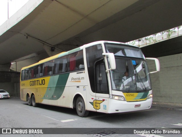 Empresa Gontijo de Transportes 12290 na cidade de Belo Horizonte, Minas Gerais, Brasil, por Douglas Célio Brandao. Número da foto: #8111454.