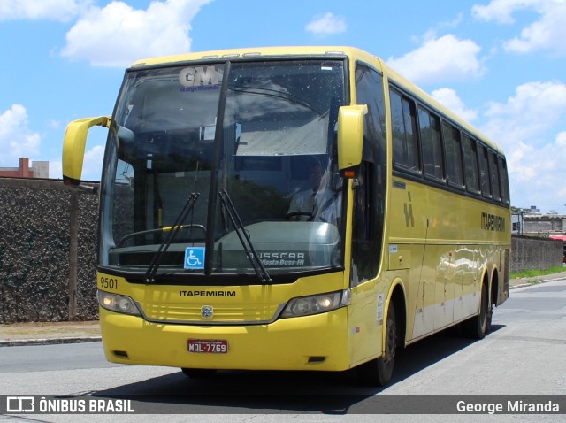 Viação Itapemirim 9501 na cidade de São Paulo, São Paulo, Brasil, por George Miranda. ID da foto: 8110668.