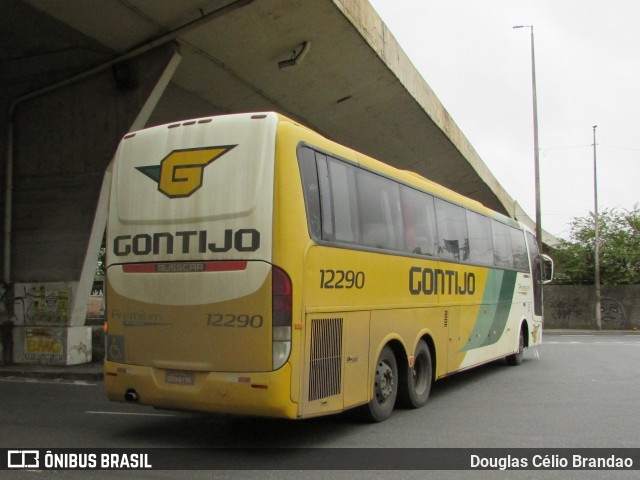 Empresa Gontijo de Transportes 12290 na cidade de Belo Horizonte, Minas Gerais, Brasil, por Douglas Célio Brandao. ID da foto: 8111475.