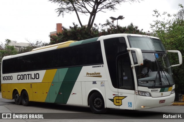 Empresa Gontijo de Transportes 16000 na cidade de São Paulo, São Paulo, Brasil, por Rafael H.. Número da foto: #8111167.