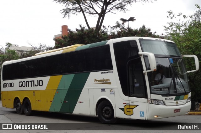 Empresa Gontijo de Transportes 16000 na cidade de São Paulo, São Paulo, Brasil, por Rafael H.. ID da foto: 8111167.