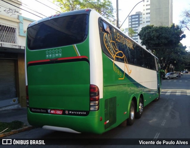 Ônibus Particulares 1801 na cidade de Belo Horizonte, Minas Gerais, Brasil, por Vicente de Paulo Alves. ID da foto: 8111495.