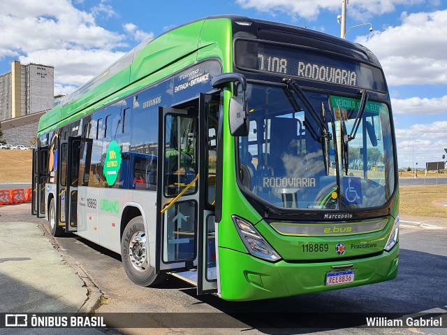 Viação Piracicabana Distrito Federal 118869 na cidade de Brasília, Distrito Federal, Brasil, por William Gabriel. Número da foto: #8111814.