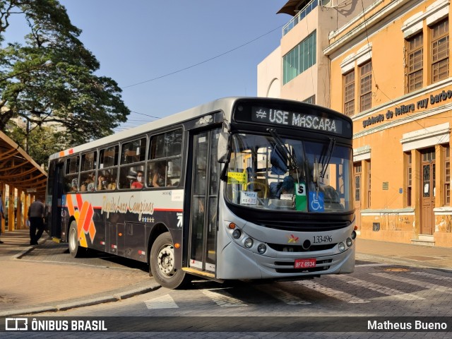 Rápido Campinas 133496 na cidade de Jundiaí, São Paulo, Brasil, por Matheus Bueno. ID da foto: 8111341.