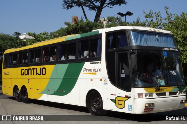 Empresa Gontijo de Transportes 15655 na cidade de São Paulo, São Paulo, Brasil, por Rafael H.. ID da foto: 8110912.