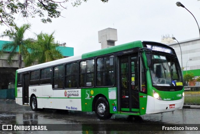 Viação Santa Brígida 1 1949 na cidade de São Paulo, São Paulo, Brasil, por Francisco Ivano. ID da foto: 8110238.