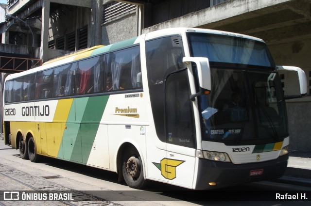Empresa Gontijo de Transportes 12020 na cidade de Rio de Janeiro, Rio de Janeiro, Brasil, por Rafael H.. Número da foto: #8111287.