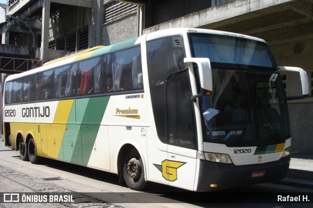 Empresa Gontijo de Transportes 12020 na cidade de Rio de Janeiro, Rio de Janeiro, Brasil, por Rafael H.. ID da foto: 8111287.