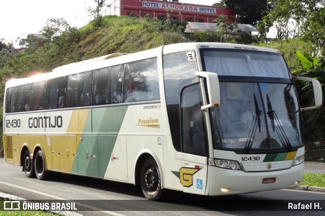 Empresa Gontijo de Transportes 12430 na cidade de Barra do Piraí, Rio de Janeiro, Brasil, por Rafael H.. ID da foto: 8111266.