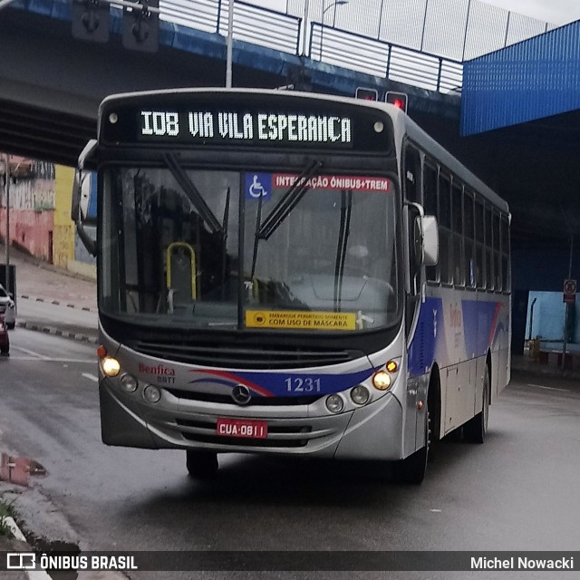 BBTT - Benfica Barueri Transporte e Turismo 1231 na cidade de Itapevi, São Paulo, Brasil, por Michel Nowacki. Número da foto: #8112187.