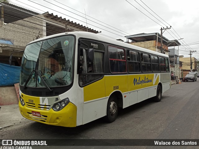 Viação Nilopolitana 05508 na cidade de Nilópolis, Rio de Janeiro, Brasil, por Walace dos Santos. Número da foto: #8110840.