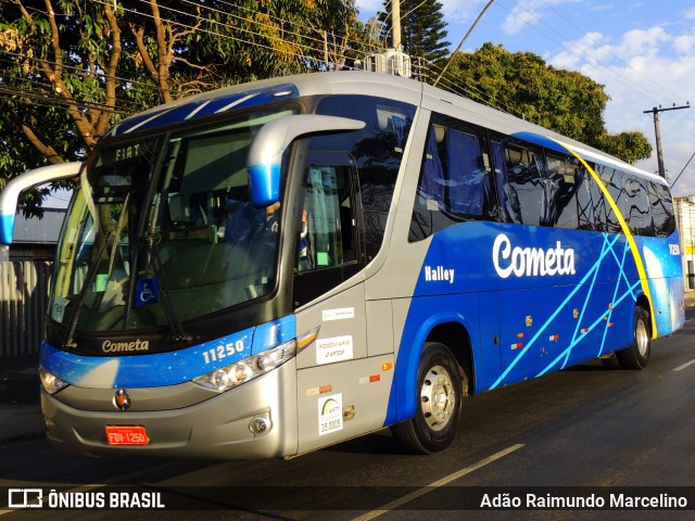 Viação Cometa 11250 na cidade de Contagem, Minas Gerais, Brasil, por Adão Raimundo Marcelino. ID da foto: 8112067.