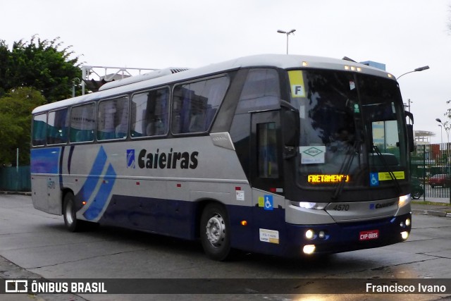 Viação Cidade de Caieiras 4570 na cidade de São Paulo, São Paulo, Brasil, por Francisco Ivano. Número da foto: #8109787.