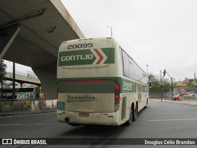 Empresa Gontijo de Transportes 20095 na cidade de Belo Horizonte, Minas Gerais, Brasil, por Douglas Célio Brandao. ID da foto: 8114252.