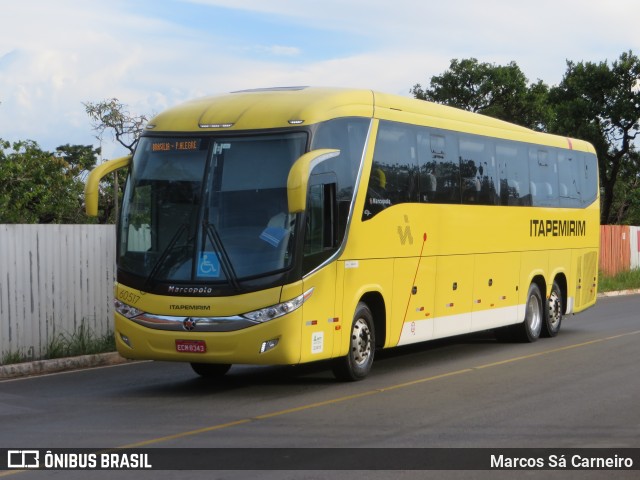 Viação Itapemirim 60517 na cidade de Brasília, Distrito Federal, Brasil, por Marcos Sá Carneiro. ID da foto: 8112879.