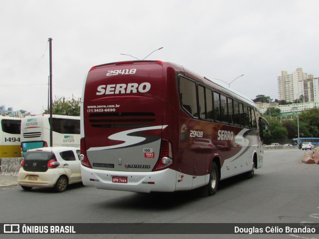 Viação Serro 29418 na cidade de Belo Horizonte, Minas Gerais, Brasil, por Douglas Célio Brandao. ID da foto: 8113776.