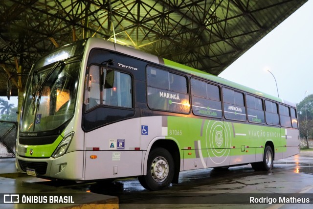 Viação Garcia 81065 na cidade de Maringá, Paraná, Brasil, por Rodrigo Matheus. Número da foto: #8114479.