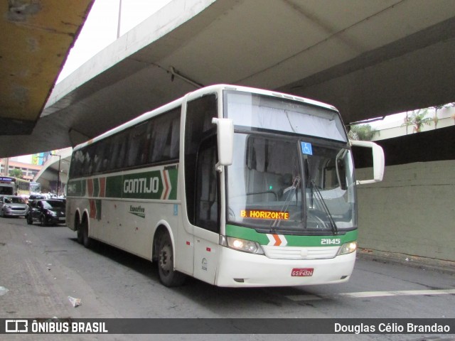 Empresa Gontijo de Transportes 21145 na cidade de Belo Horizonte, Minas Gerais, Brasil, por Douglas Célio Brandao. ID da foto: 8113645.