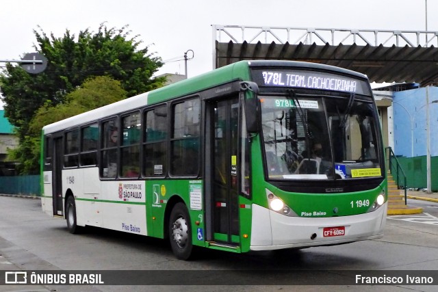 Viação Santa Brígida 1 1949 na cidade de São Paulo, São Paulo, Brasil, por Francisco Ivano. ID da foto: 8116393.